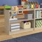 Flash Furniture Bright Beginnings Commercial 2 Shelf Wooden Classroom Open Storage Unit, Natural MK-KE23919-GG - alternate 9